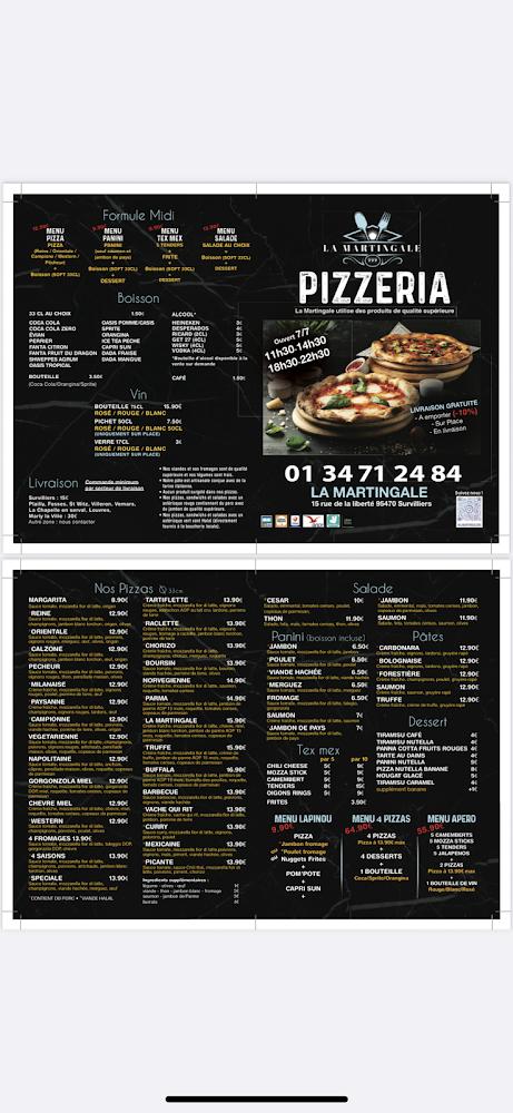 La Martingale - Menu Image 4